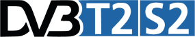symbol graficzny technologi DVBT2 i S3